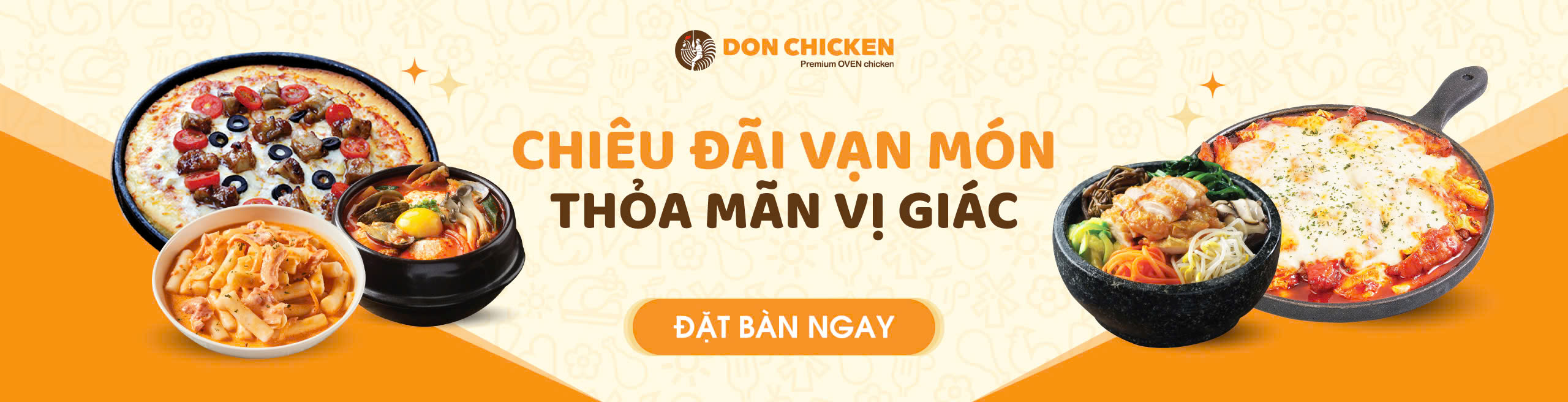 Don Chicken chiêu đãi vạn món ngon!