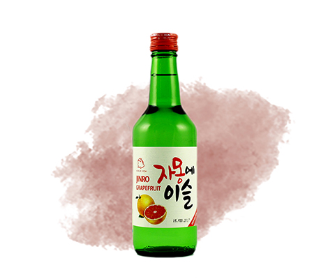 Rượu soju bưởi hồng